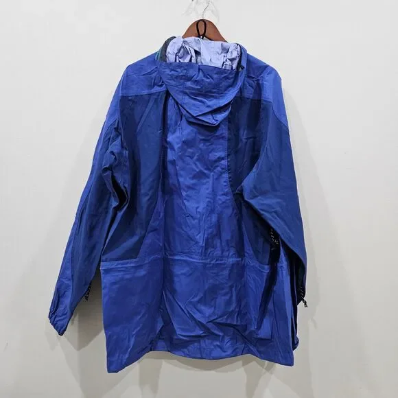 Vintage Patagonia Men's 3 Layer Triolet Goretex Alpine Jacket XXL Blue Gorpcore